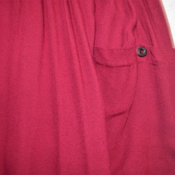 MODCLOTH Circle Skater Mini Rayon Skirt with Pocket Elastic Waist 1X - Picture 4 of 9